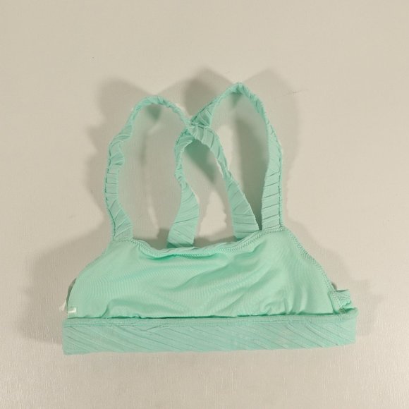 NWT Seafolly Freshwater Crop Top in Fresh Mint - Picture 9 of 10
